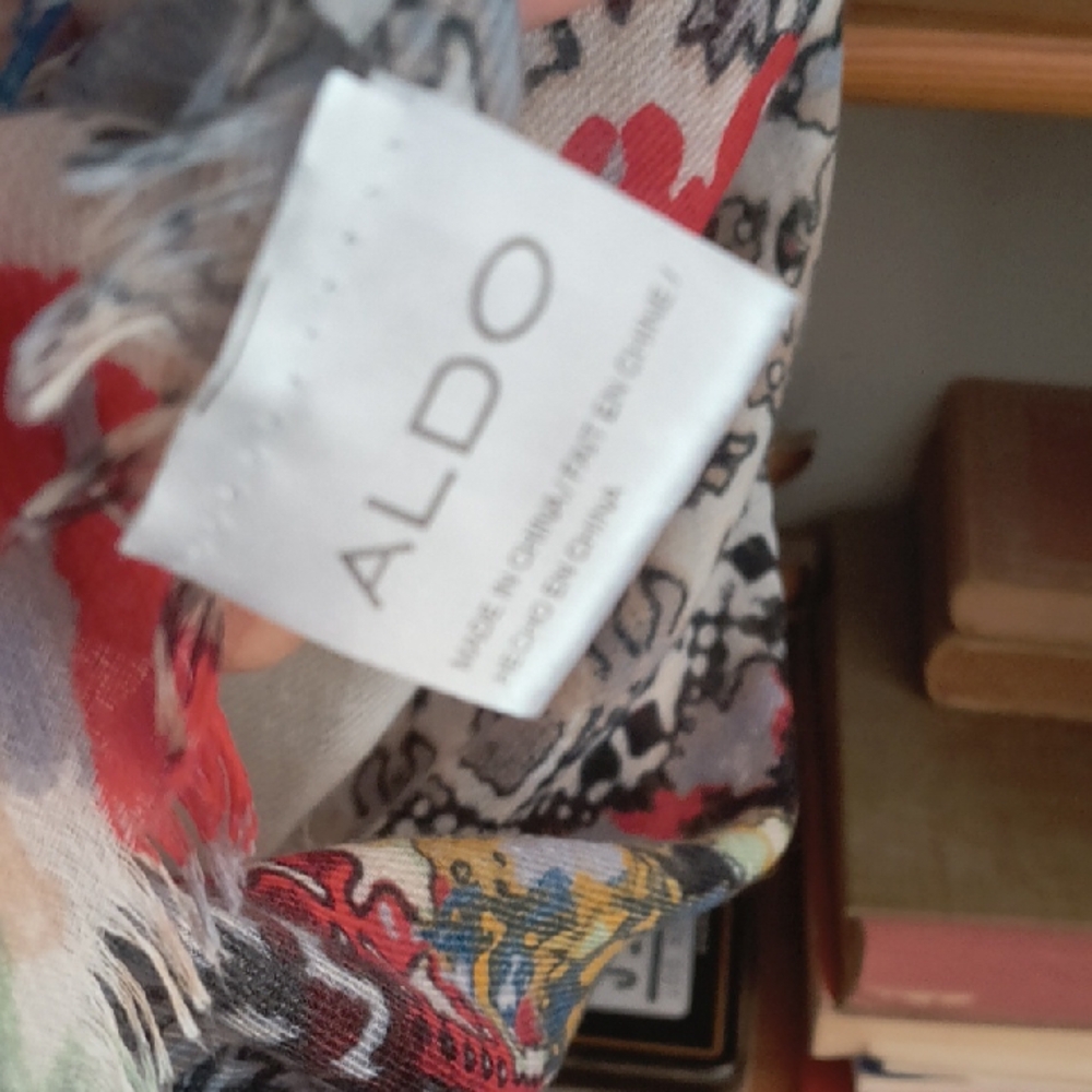 Aldo Vibrant Multicolor Scarf - Picture 3 of 5